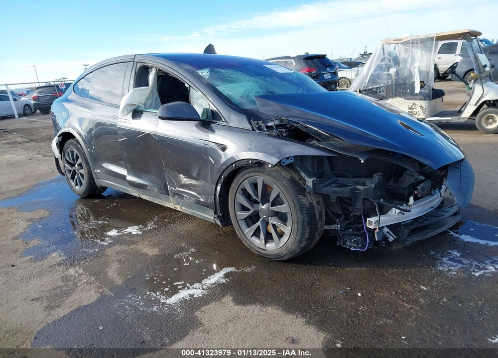 2024 TESLA MODEL X LONG RANGE VIN: 7SAXCDE50RF443767