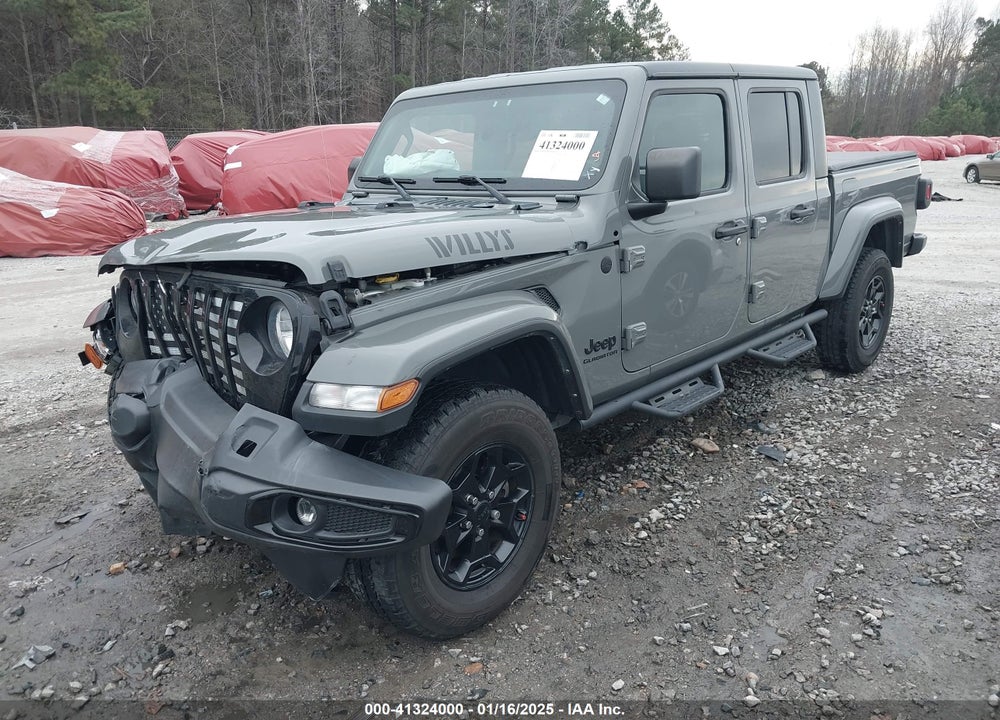 2021 JEEP GLADIATOR VIN: 1C6HJTAG1ML576530