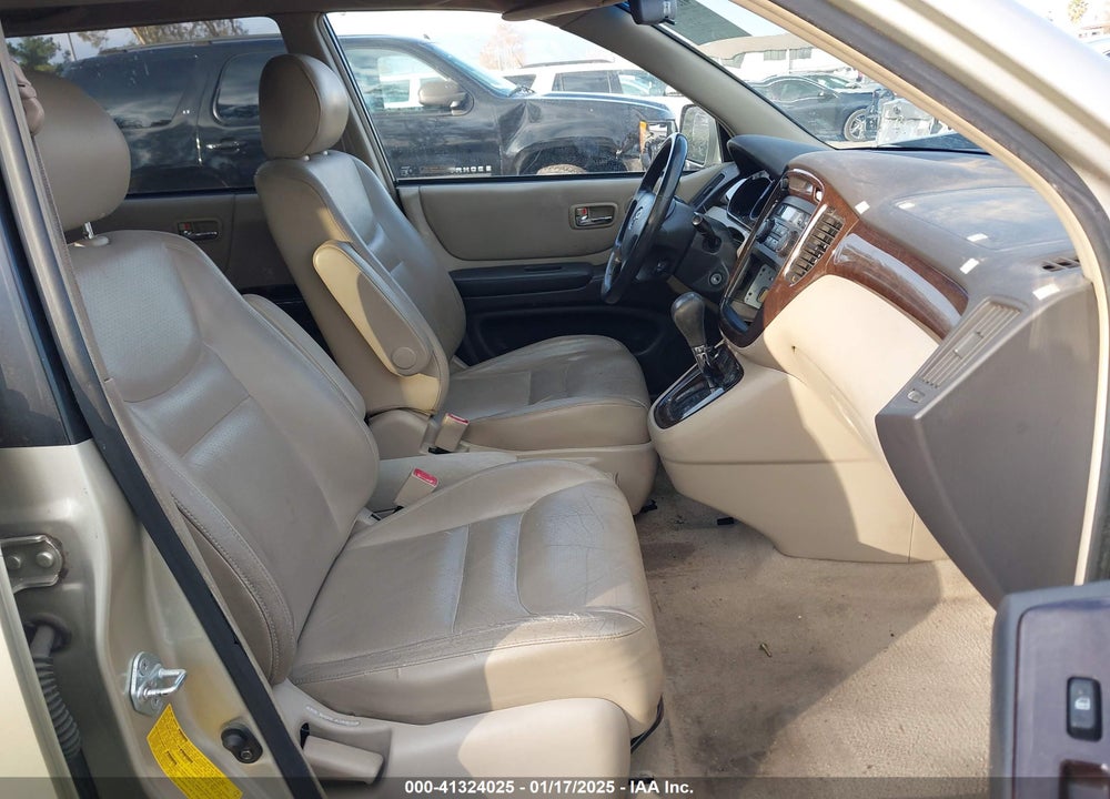 2001 TOYOTA HIGHLANDER V6 VIN: JTEGF21A310017761