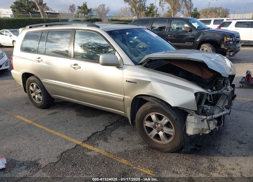 2001 TOYOTA HIGHLANDER V6 VIN: JTEGF21A310017761