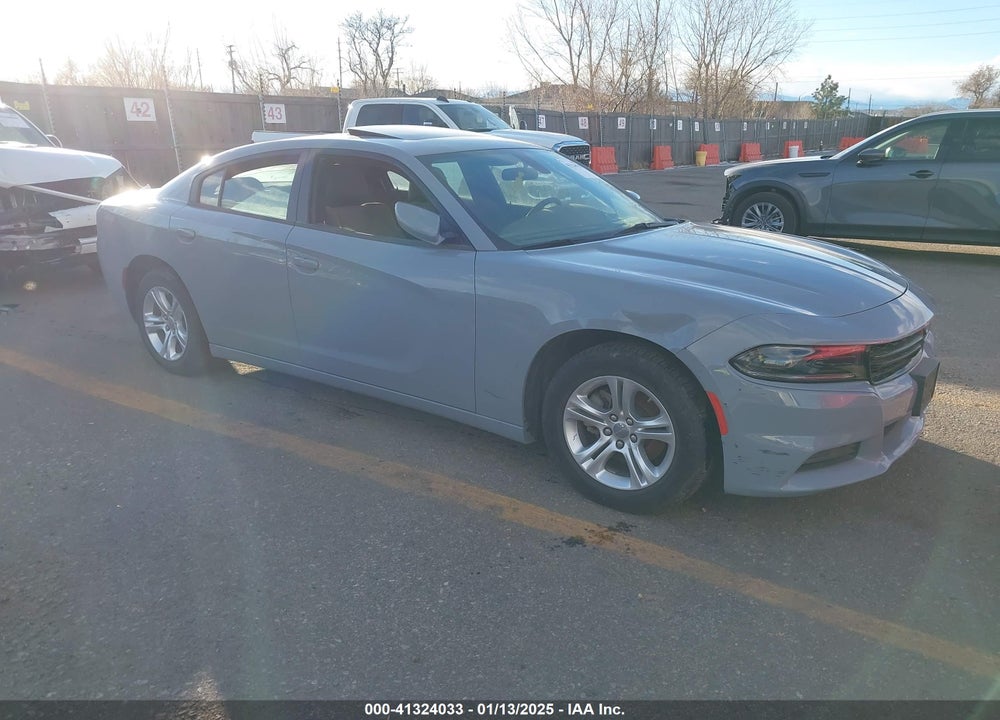 2022 DODGE CHARGER SXT RWD VIN: 2C3CDXBG4NH204649