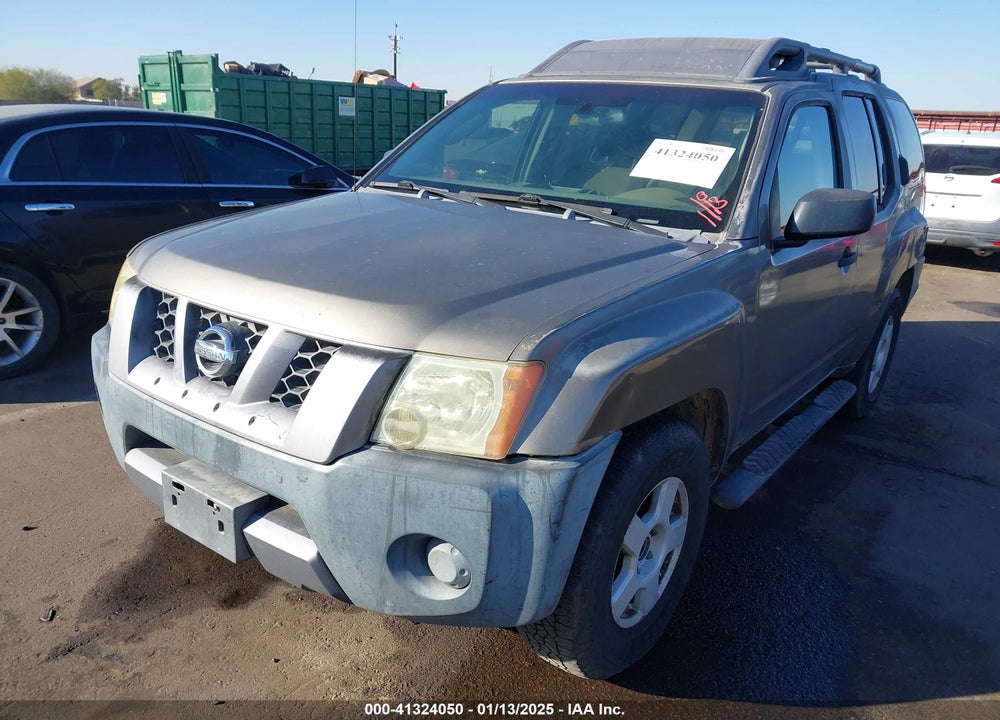 2006 NISSAN XTERRA S VIN: 5N1AN08U26C504226