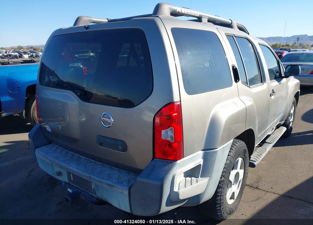 2006 NISSAN XTERRA S VIN: 5N1AN08U26C504226