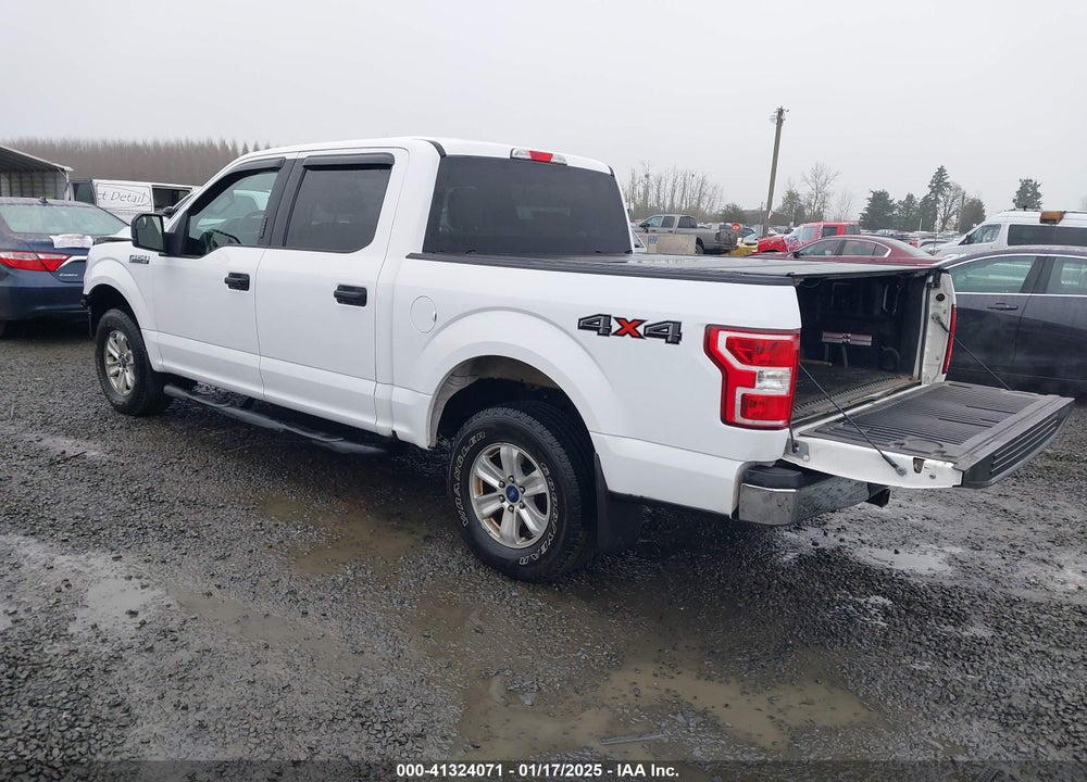 2018 FORD F-150 VIN: 1FTEW1E50JKD35912