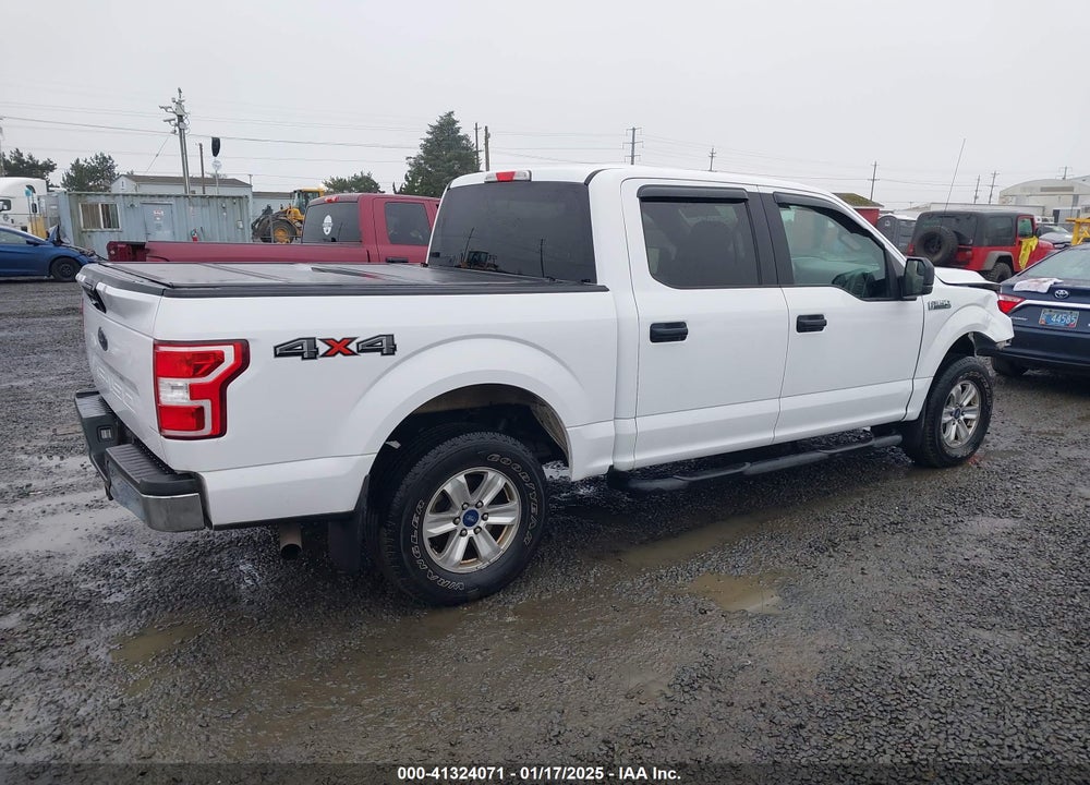 2018 FORD F-150 VIN: 1FTEW1E50JKD35912