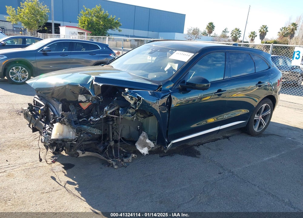 2017 JAGUAR F-PACE S VIN: SADCM2BVXHA094291