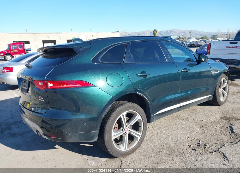 2017 JAGUAR F-PACE S VIN: SADCM2BVXHA094291