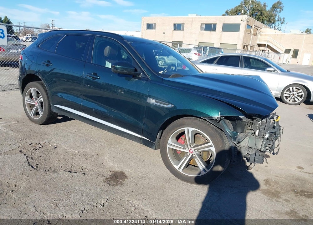 2017 JAGUAR F-PACE S VIN: SADCM2BVXHA094291