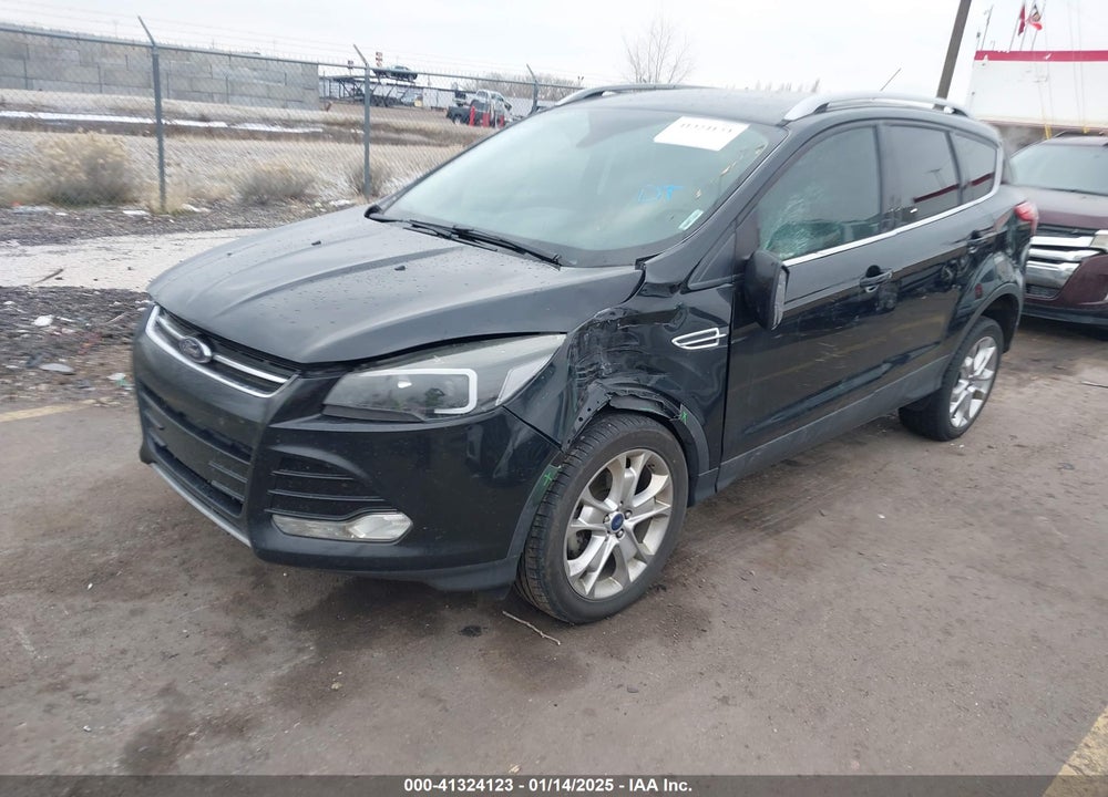 2014 FORD ESCAPE TITANIUM VIN: 1FMCU0JX1EUC52347