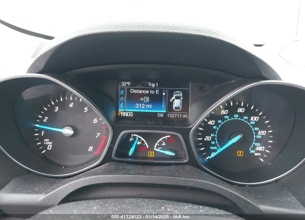 2014 FORD ESCAPE TITANIUM VIN: 1FMCU0JX1EUC52347