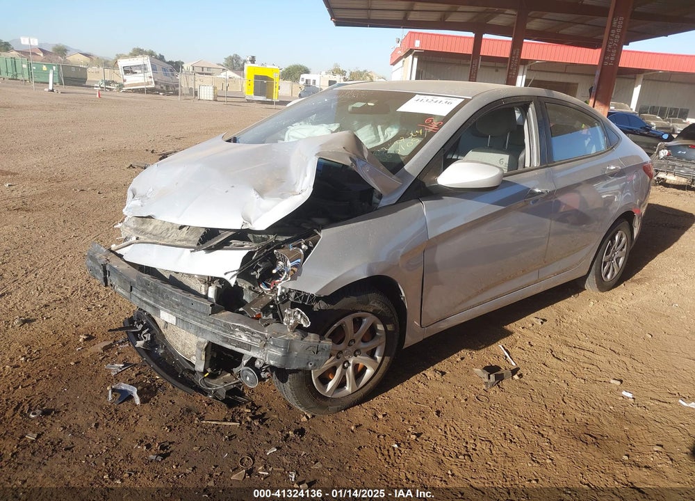 2014 HYUNDAI ACCENT VIN: KMHCT4AE0EU660105