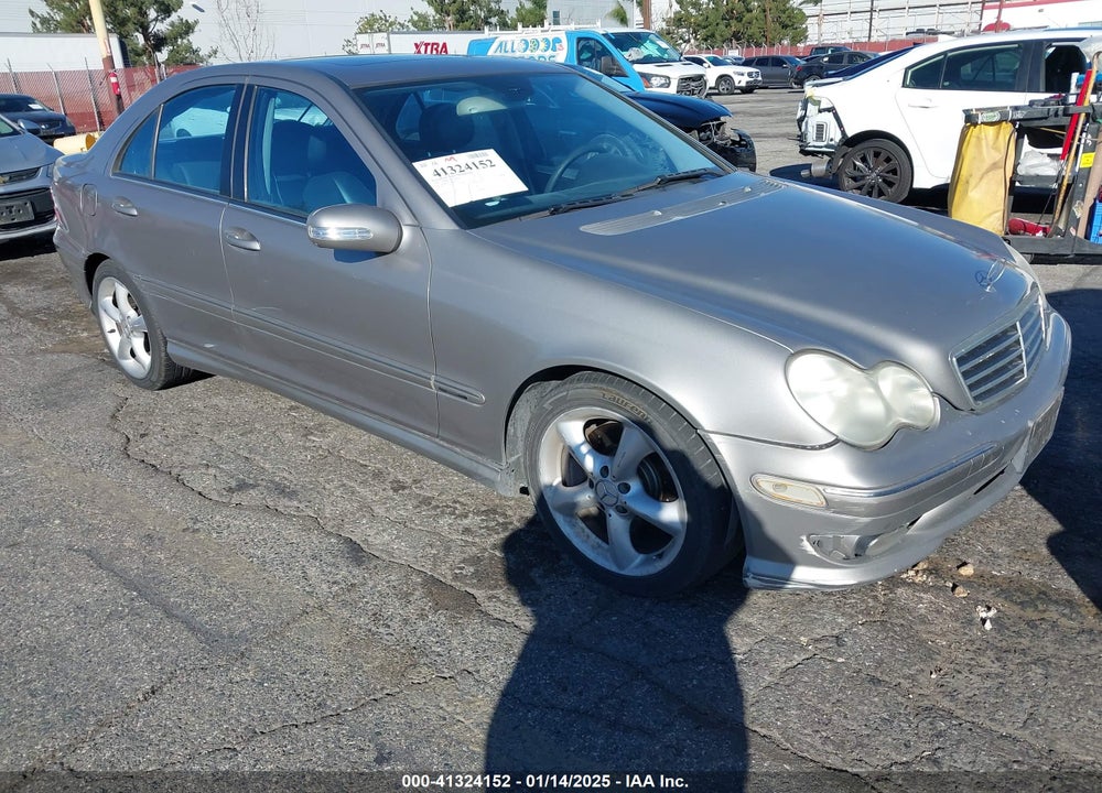 2006 MERCEDES-BENZ C 230 SPORT VIN: WDBRF52HX6F767770