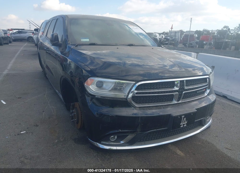 2019 DODGE DURANGO SXT RWD VIN: 1C4RDHAG1KC535197