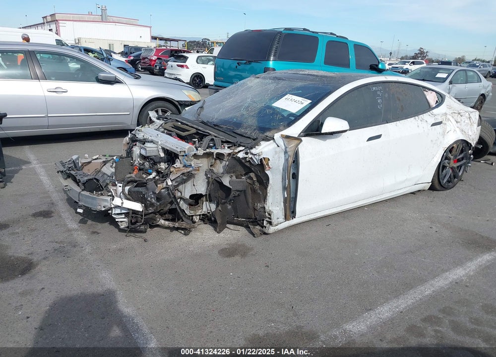 2023 TESLA MODEL S PLAID TRI MOTOR ALL-WHEEL DRIVE VIN: 5YJSA1E68PF508236