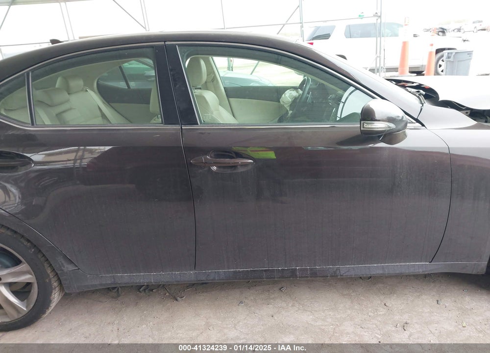2012 LEXUS IS 250 VIN: JTHBF5C24C5160924
