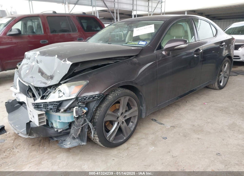 2012 LEXUS IS 250 VIN: JTHBF5C24C5160924