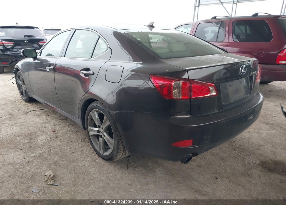 2012 LEXUS IS 250 VIN: JTHBF5C24C5160924