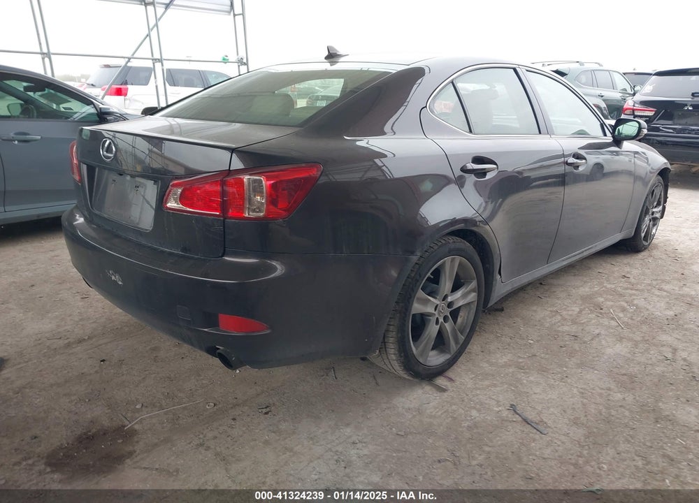 2012 LEXUS IS 250 VIN: JTHBF5C24C5160924