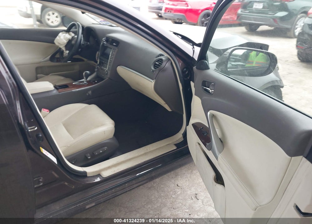 2012 LEXUS IS 250 VIN: JTHBF5C24C5160924