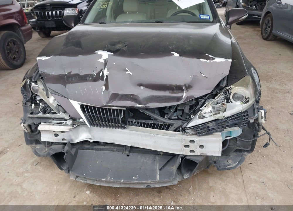 2012 LEXUS IS 250 VIN: JTHBF5C24C5160924