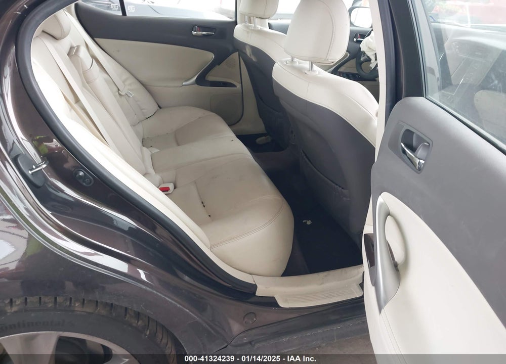 2012 LEXUS IS 250 VIN: JTHBF5C24C5160924