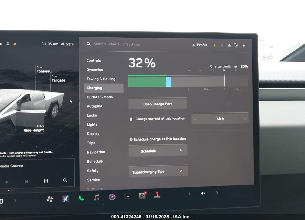 2024 TESLA CYBERTRUCK VIN: 7G2CEHED6RA042416