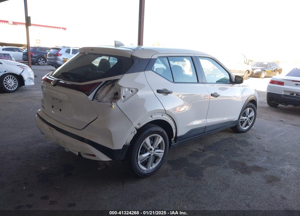 2021 NISSAN KICKS S XTRONIC CVT VIN: 3N1CP5BV7ML502241