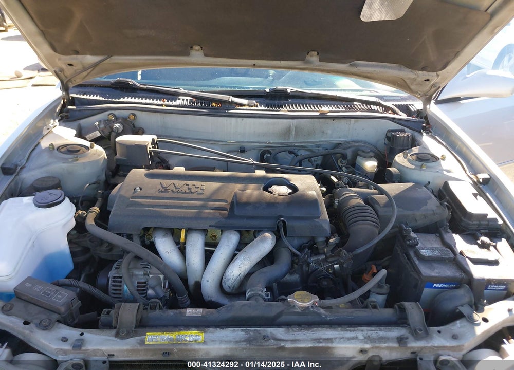 2002 TOYOTA COROLLA S VIN: 1NXBR12E22Z615332