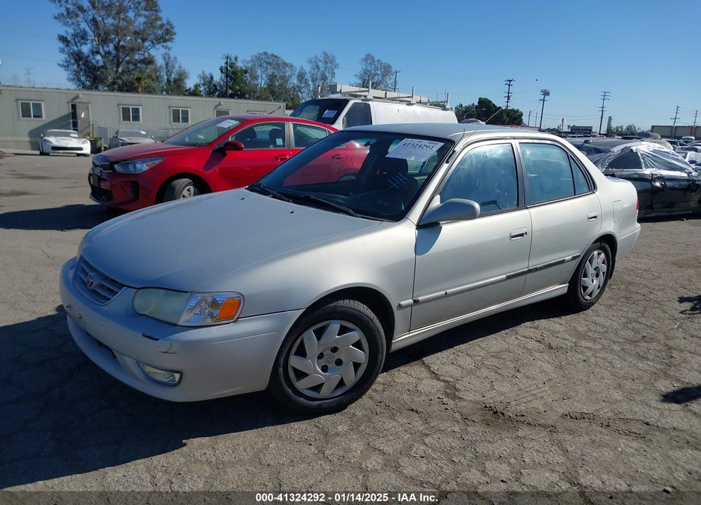 2002 TOYOTA COROLLA S VIN: 1NXBR12E22Z615332