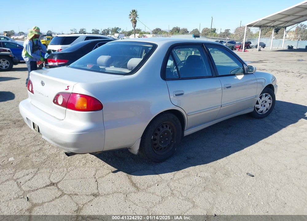 2002 TOYOTA COROLLA S VIN: 1NXBR12E22Z615332
