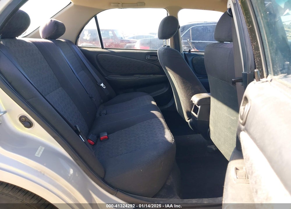 2002 TOYOTA COROLLA S VIN: 1NXBR12E22Z615332
