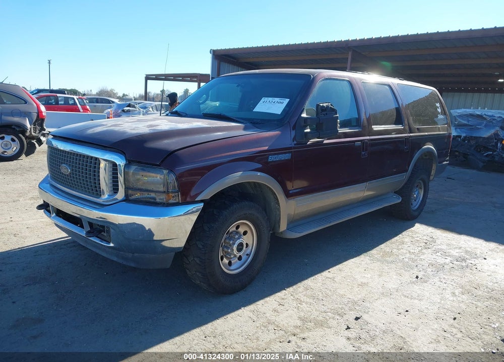 2000 FORD EXCURSION LIMITED VIN: 1FMSU43F6YEC79842
