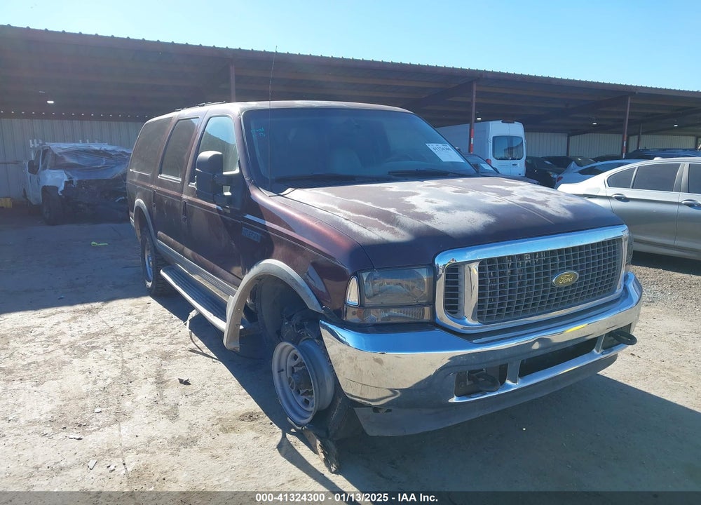 2000 FORD EXCURSION LIMITED VIN: 1FMSU43F6YEC79842