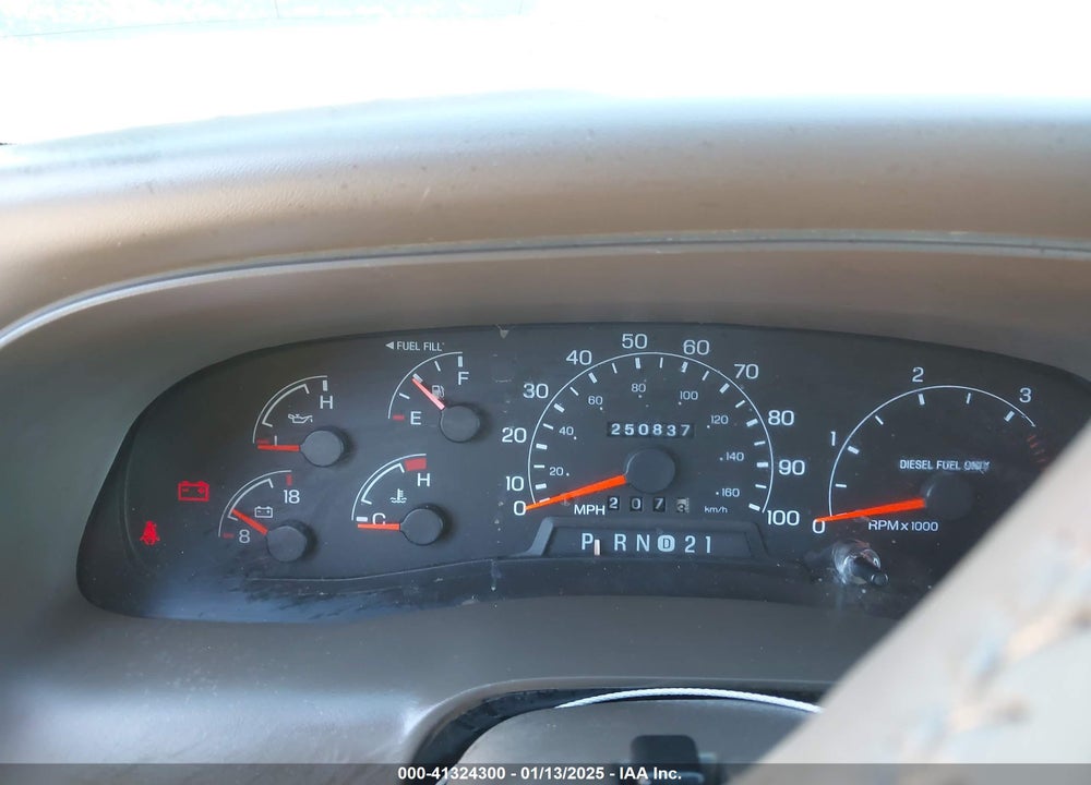2000 FORD EXCURSION LIMITED VIN: 1FMSU43F6YEC79842