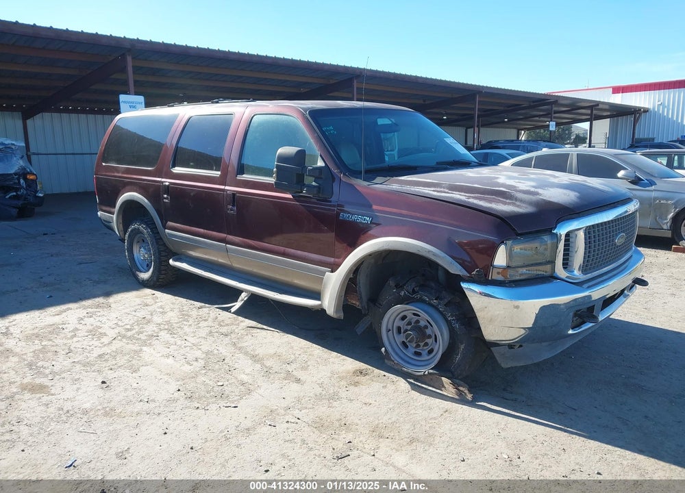 2000 FORD EXCURSION LIMITED VIN: 1FMSU43F6YEC79842