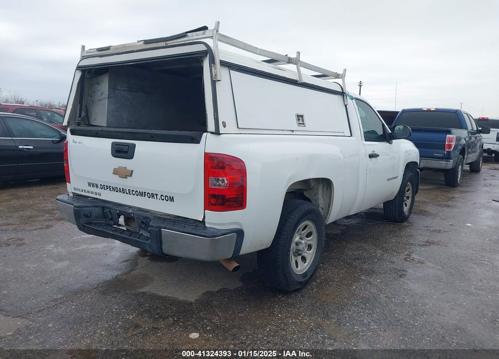 2008 CHEVROLET SILVERADO 1500 WORK TRUCK VIN: 1GCEC14X78Z316206