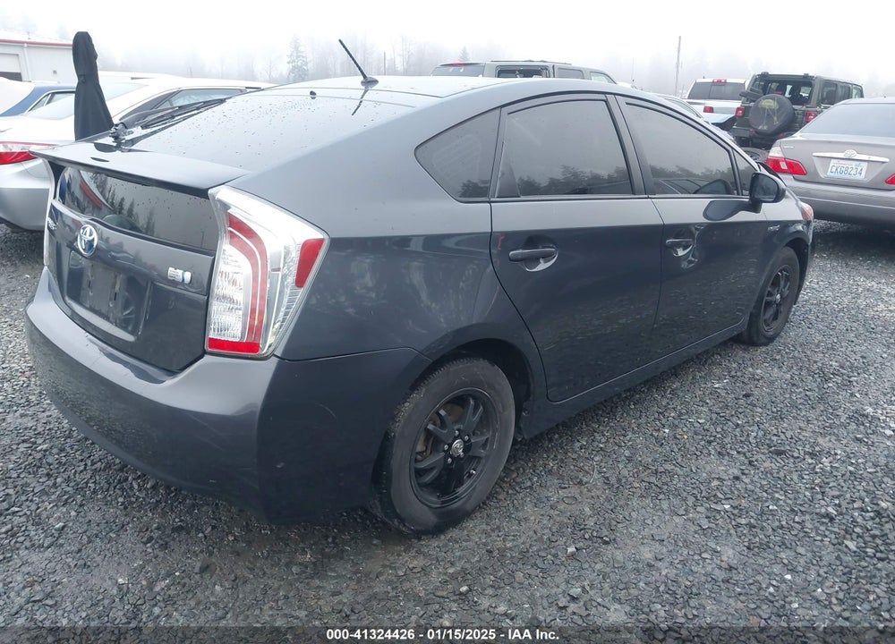 2013 TOYOTA PRIUS TWO VIN: JTDKN3DU0D1615365