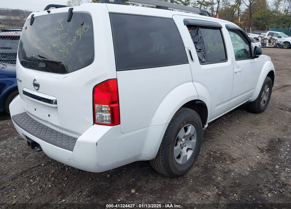 2011 NISSAN PATHFINDER VIN: 5N1AR1NB0BC603943