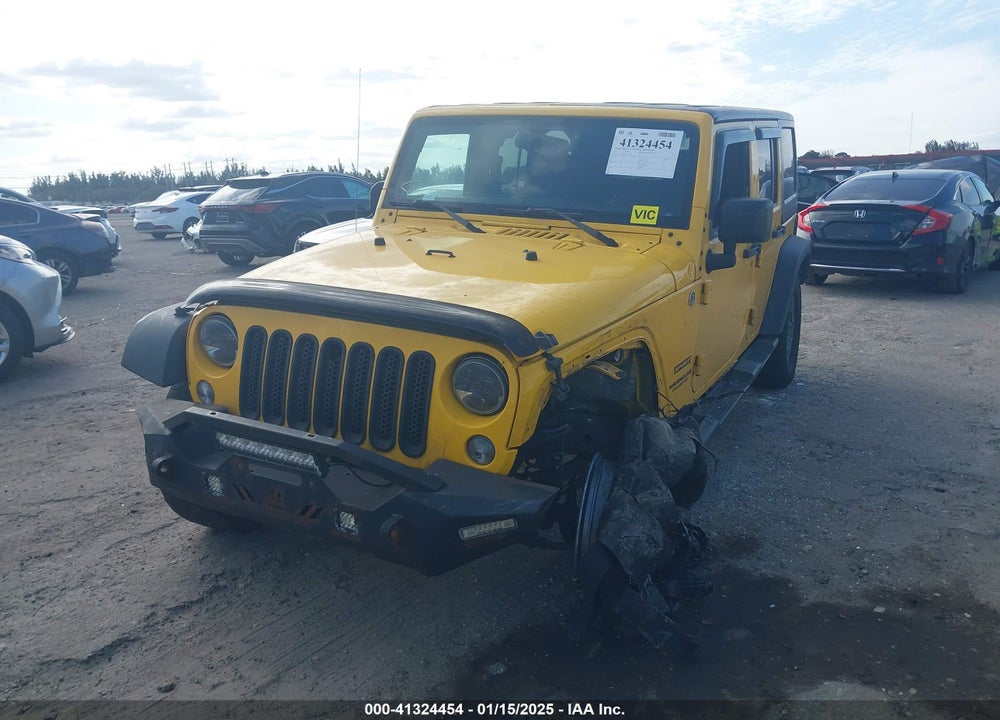 2015 JEEP WRANGLER UNLIMITED SPORT VIN: 1C4BJWDG5FL573788