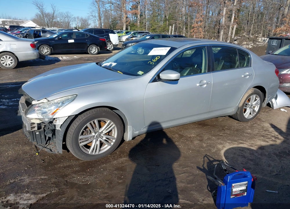 2013 INFINITI G37X VIN: JN1CV6AR4DM763493