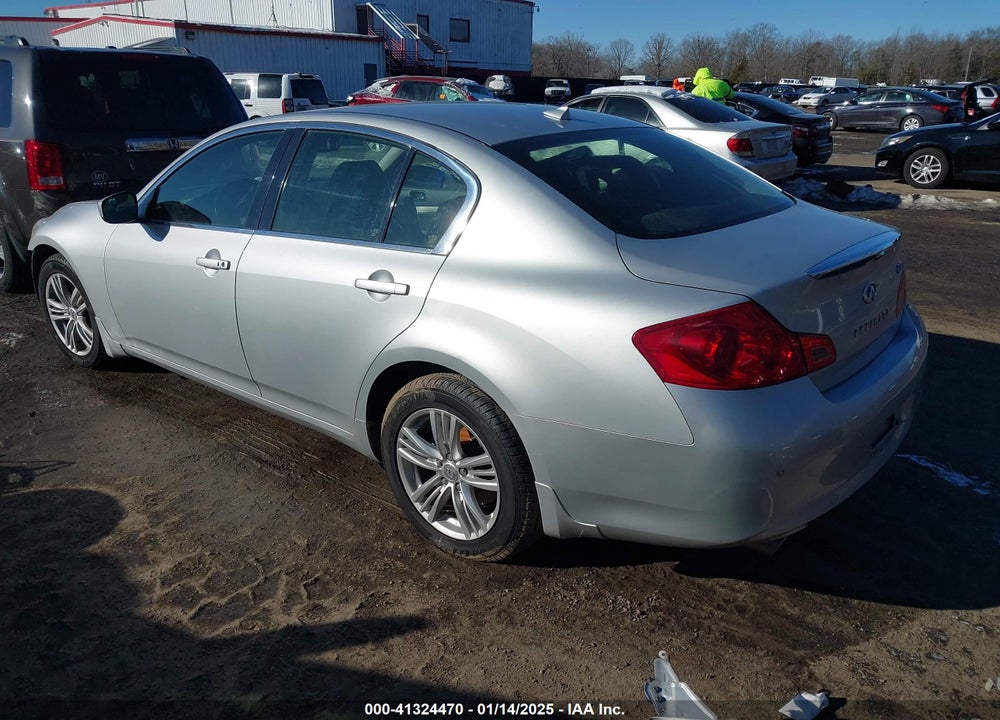 2013 INFINITI G37X VIN: JN1CV6AR4DM763493
