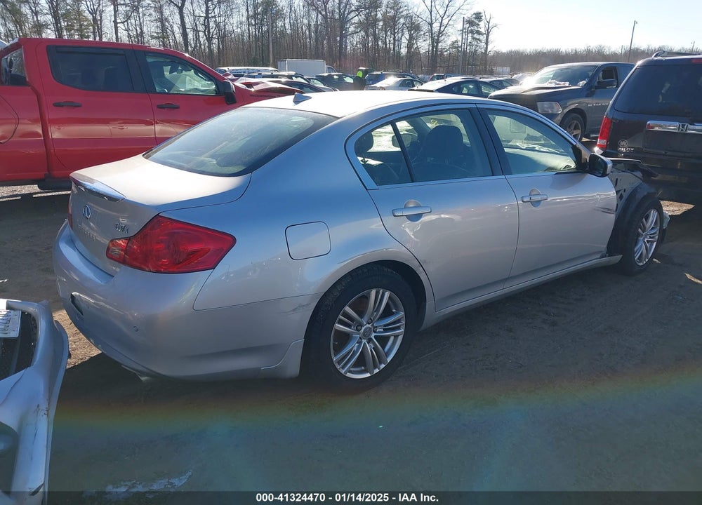 2013 INFINITI G37X VIN: JN1CV6AR4DM763493