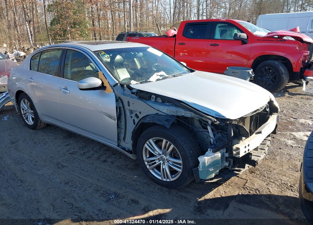 2013 INFINITI G37X VIN: JN1CV6AR4DM763493