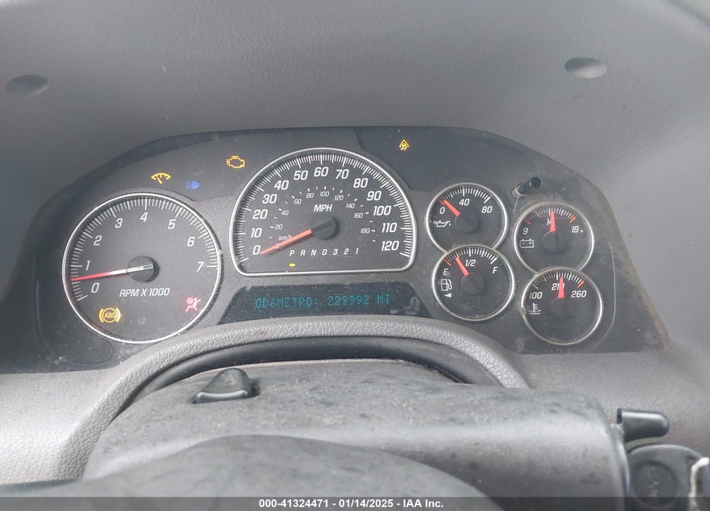 2006 GMC ENVOY XL DENALI VIN: 1GKES66M766123477