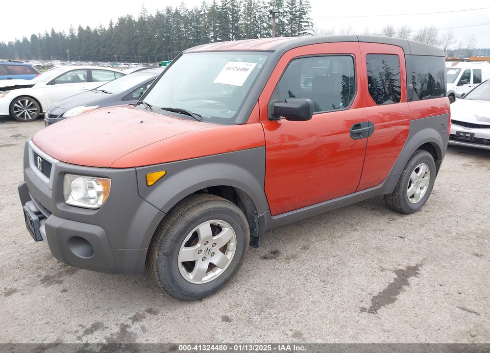 2003 HONDA ELEMENT EX VIN: 5J6YH27503L038656