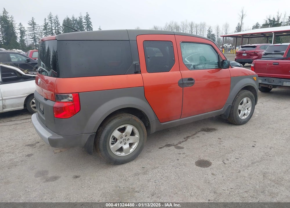 2003 HONDA ELEMENT EX VIN: 5J6YH27503L038656