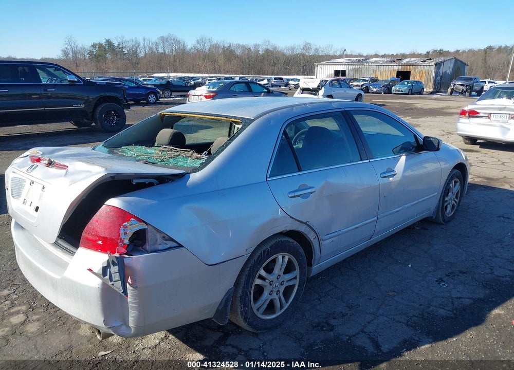2006 HONDA ACCORD 2.4 SE VIN: 1HGCM56396A060167