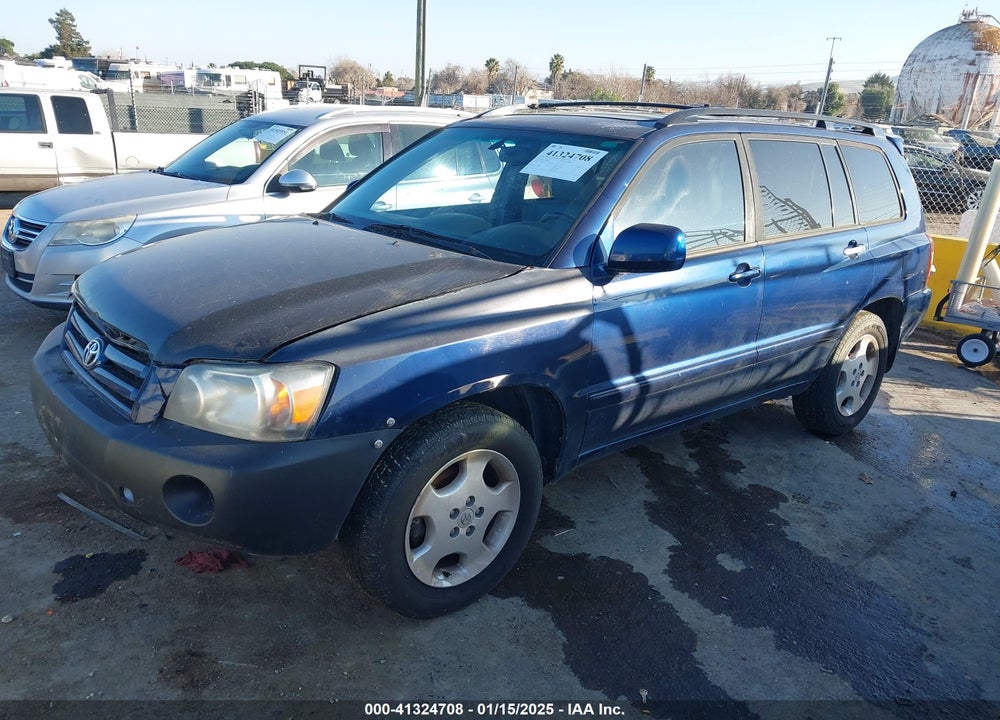 2005 TOYOTA HIGHLANDER LIMITED V6 VIN: JTEEP21A850089663