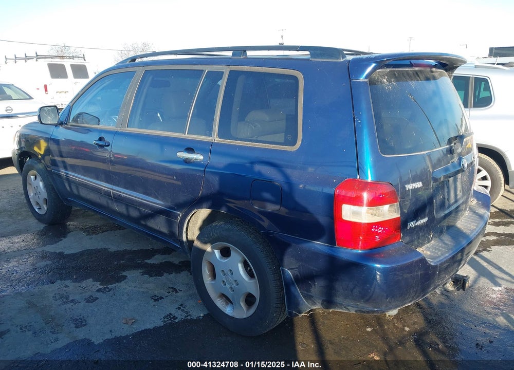 2005 TOYOTA HIGHLANDER LIMITED V6 VIN: JTEEP21A850089663