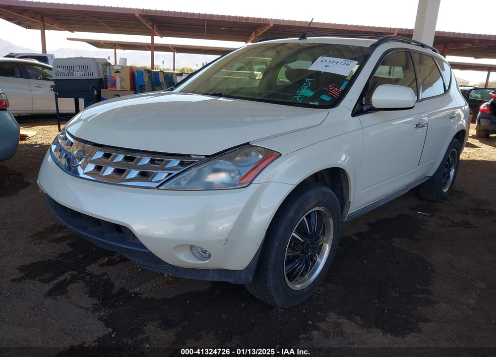 2004 NISSAN MURANO SL VIN: JN8AZ08T74W215259